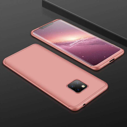 Huawei Mate 20 Pro Kılıf Zore Ays Kapak Rose Gold