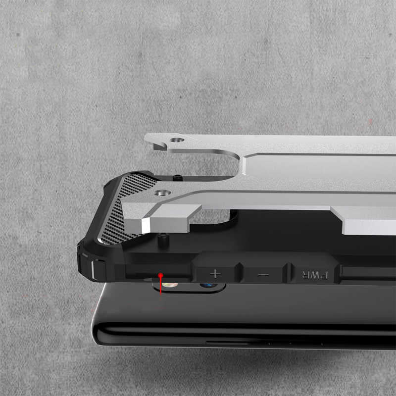 Huawei Mate 20 Pro Kılıf Zore Crash Silikon Kapak Mavi