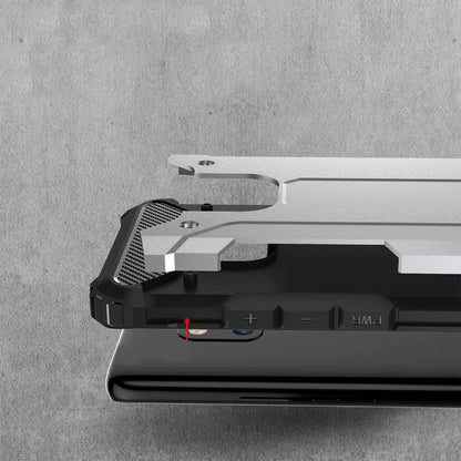 Huawei Mate 20 Pro Kılıf Zore Crash Silikon Kapak Mavi