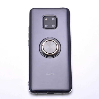 Huawei Mate 20 Pro Kılıf Zore Les Silikon Kırmızı