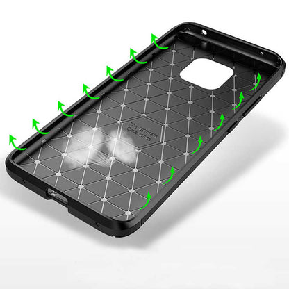 Huawei Mate 20 Pro Kılıf Zore Negro Silikon Kapak Siyah