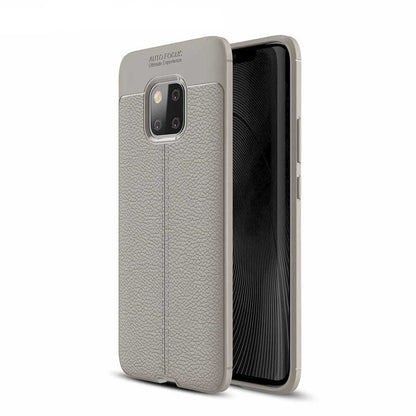 Huawei Mate 20 Pro Kılıf Zore Niss Silikon Kapak Kırmızı