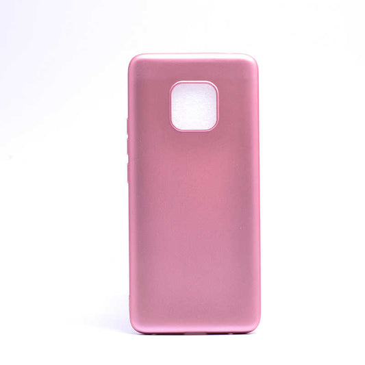 Huawei Mate 20 Pro Kılıf Zore Premier Silikon Kapak Rose Gold