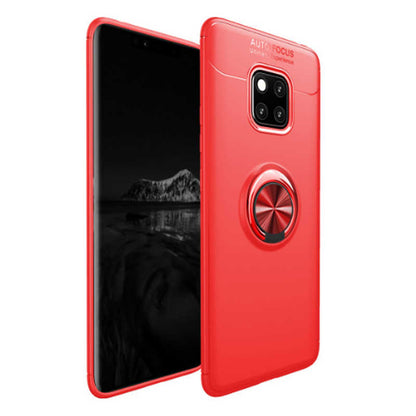 Huawei Mate 20 Pro Kılıf Zore Ravel Silikon Kapak Kırmızı