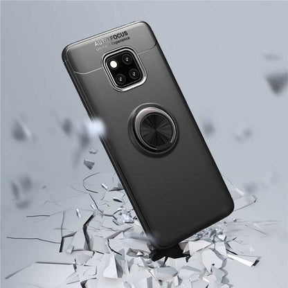 Huawei Mate 20 Pro Kılıf Zore Ravel Silikon Kapak Mavi