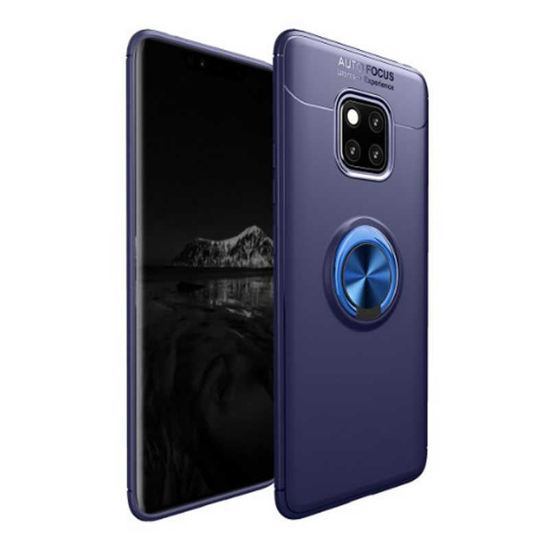 Huawei Mate 20 Pro Kılıf Zore Ravel Silikon Kapak Kırmızı