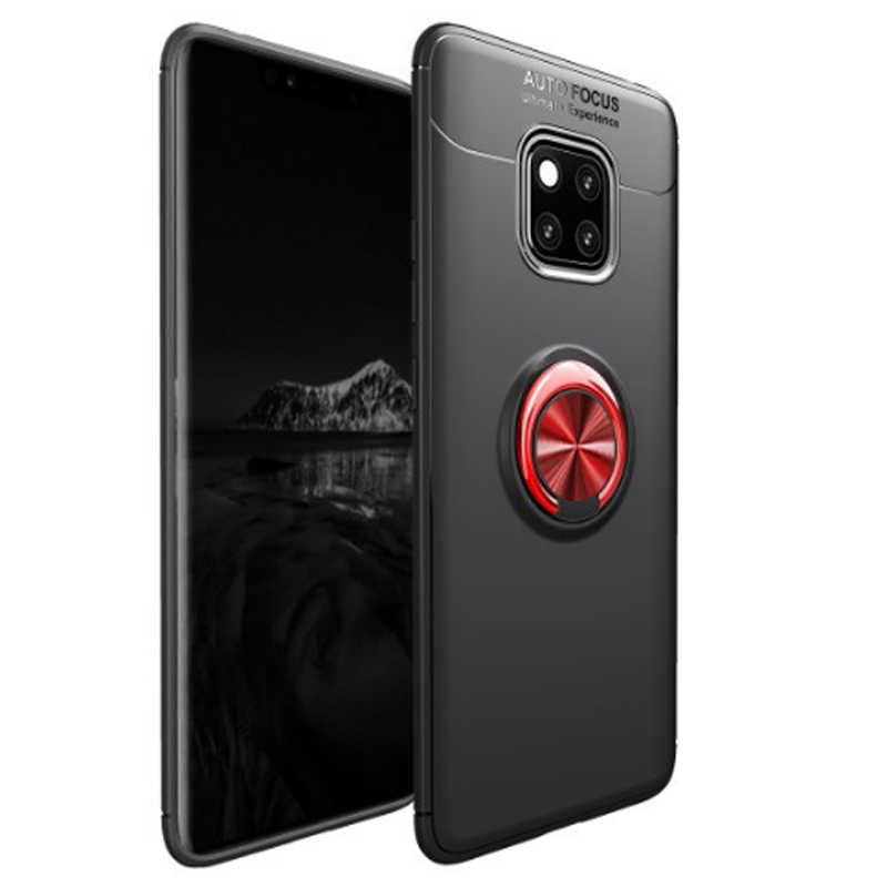 Huawei Mate 20 Pro Kılıf Zore Ravel Silikon Kapak Kırmızı