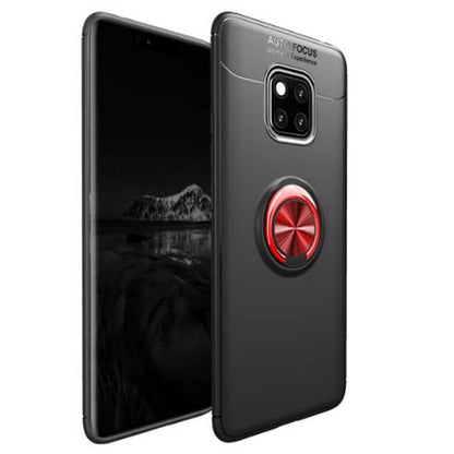 Huawei Mate 20 Pro Kılıf Zore Ravel Silikon Kapak Kırmızı