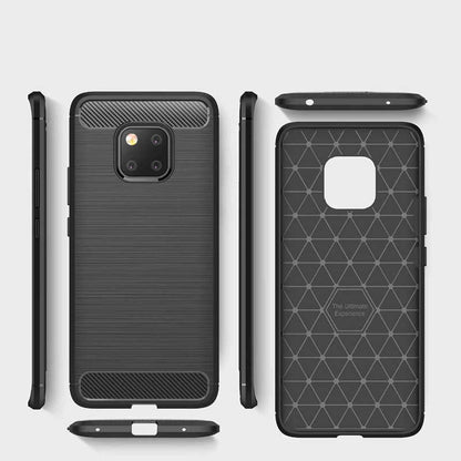 Huawei Mate 20 Pro Kılıf Zore Room Silikon Kapak Gri