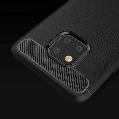 Huawei Mate 20 Pro Kılıf Zore Room Silikon Kapak Gri