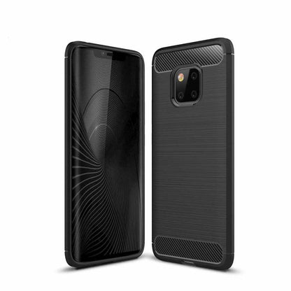 Huawei Mate 20 Pro Kılıf Zore Room Silikon Kapak Siyah
