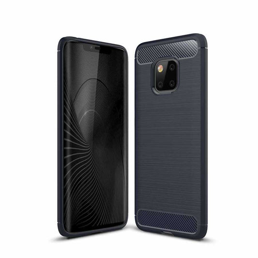 Huawei Mate 20 Pro Kılıf Zore Room Silikon Kapak Lacivert