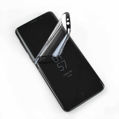 Huawei Mate 20 Pro Zore Zırh Shock Tpu Nano Ekran Koruyucu Siyah