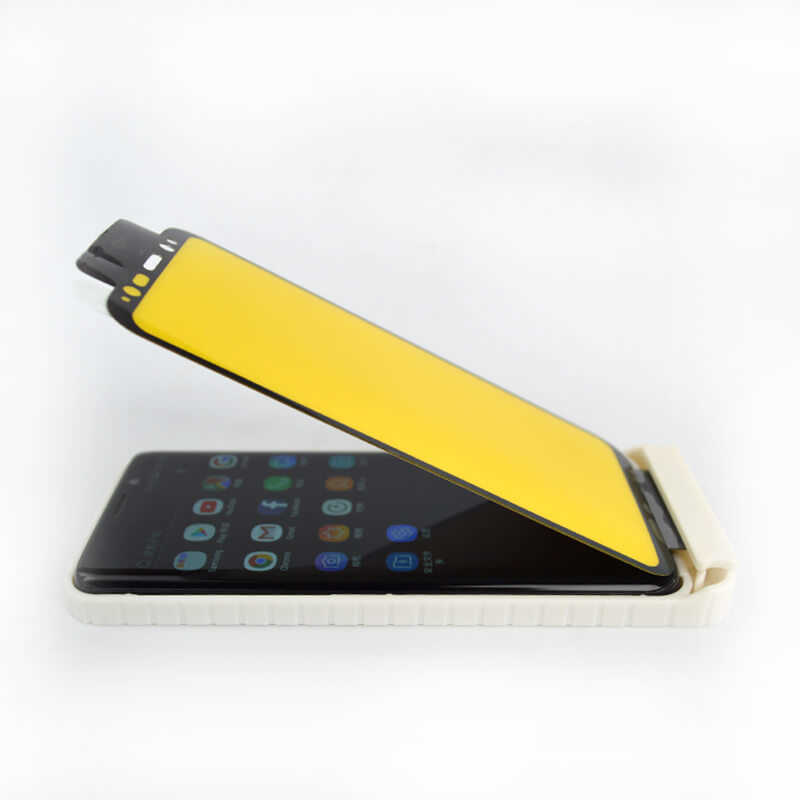 Huawei Mate 20 Pro Zore Zırh Shock Tpu Nano Ekran Koruyucu Siyah