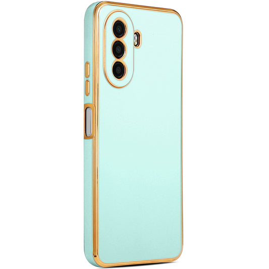 Huawei Nova Y70 Kılıf Zore Bark Kapak Mavi Açık
