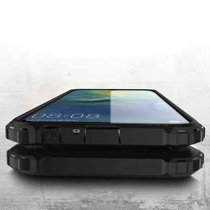 Huawei P Smart 2019 Kılıf Zore Crash Silikon Kapak Mavi