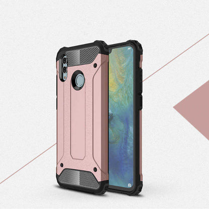 Huawei P Smart 2019 Kılıf Zore Crash Silikon Kapak Rose Gold