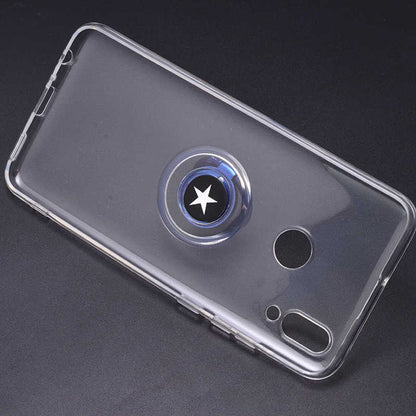 Huawei P Smart 2019 Kılıf Zore Les Silikon Mavi