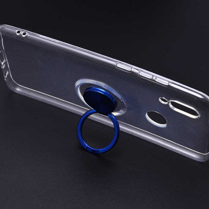 Huawei P Smart 2019 Kılıf Zore Les Silikon Mavi