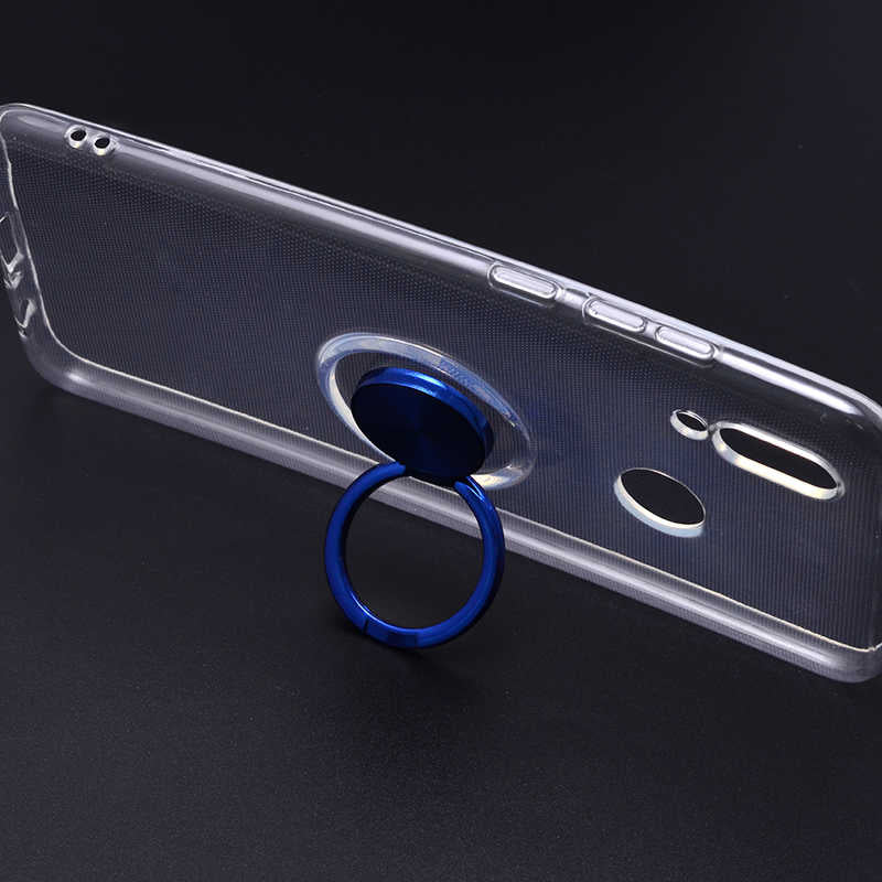 Huawei P Smart 2019 Kılıf Zore Les Silikon Kırmızı