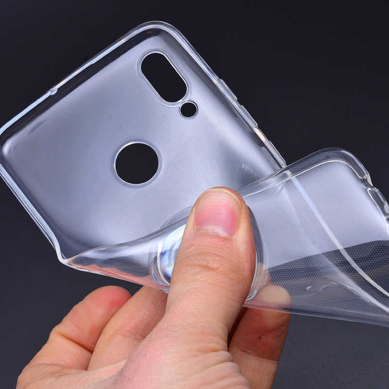 Huawei P Smart 2019 Kılıf Zore Les Silikon Mavi