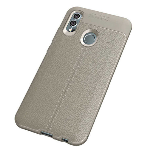 Huawei P Smart 2019 Kılıf Zore Niss Silikon Kapak Gri