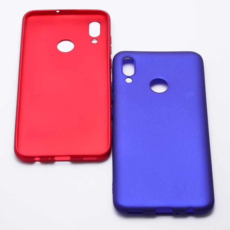Huawei P Smart 2019 Kılıf Zore Premier Silikon Kapak Kırmızı