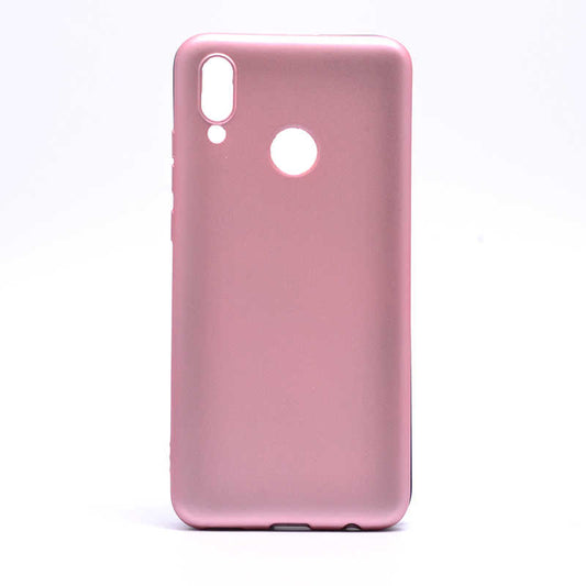 Huawei P Smart 2019 Kılıf Zore Premier Silikon Kapak Rose Gold