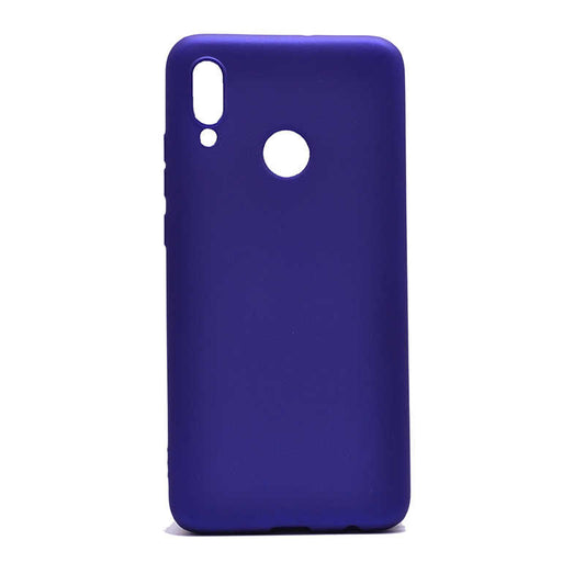Huawei P Smart 2019 Kılıf Zore Premier Silikon Kapak Saks Mavi