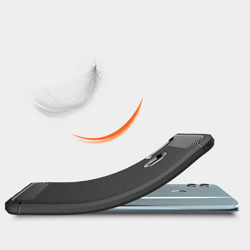 Huawei P Smart 2019 Kılıf Zore Room Silikon Kapak Gri