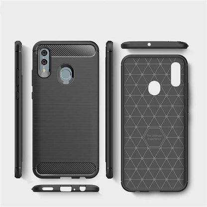 Huawei P Smart 2019 Kılıf Zore Room Silikon Kapak Gri