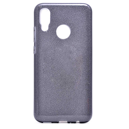 Huawei P Smart 2019 Kılıf Zore Shining Silikon Siyah