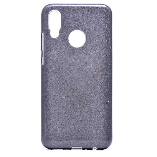 Huawei P Smart 2019 Kılıf Zore Shining Silikon Siyah