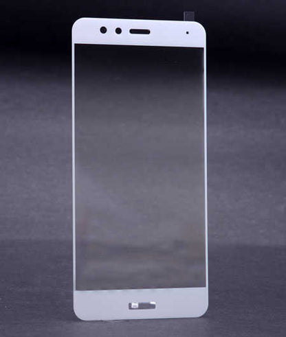Huawei P10 Lite Zore Ekranı Tam Kaplayan Düz Cam Koruyucu Gold