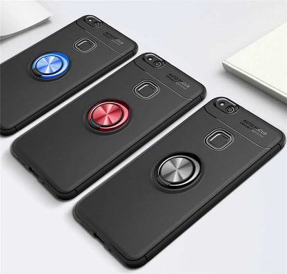 Huawei P10 Lite Kılıf Zore Ravel Silikon Kapak Mavi