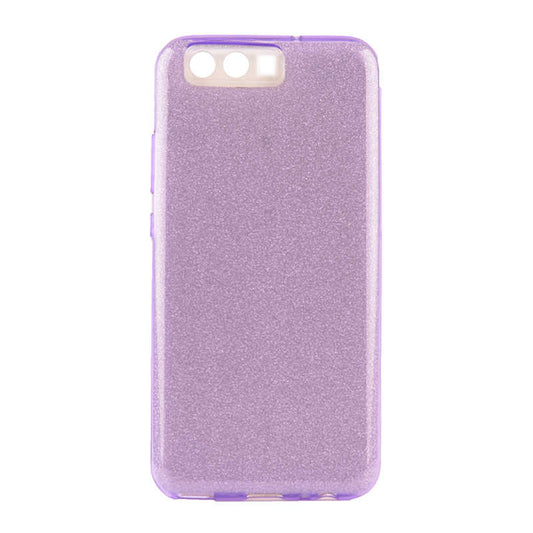 Huawei P10 Plus Kılıf Zore Shining Silikon Mor