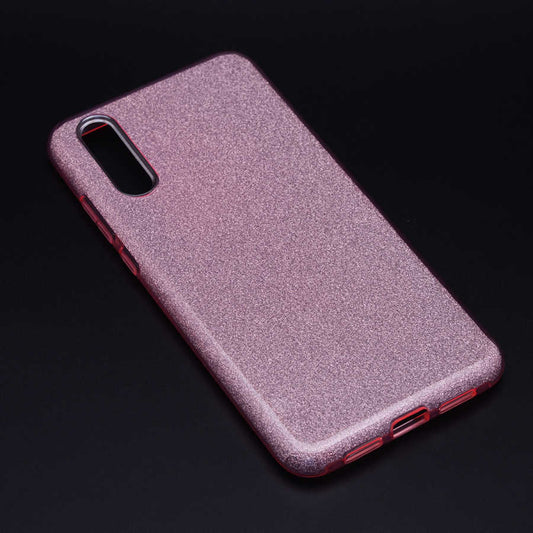 Huawei P20 Kılıf Zore Shining Silikon Rose Gold