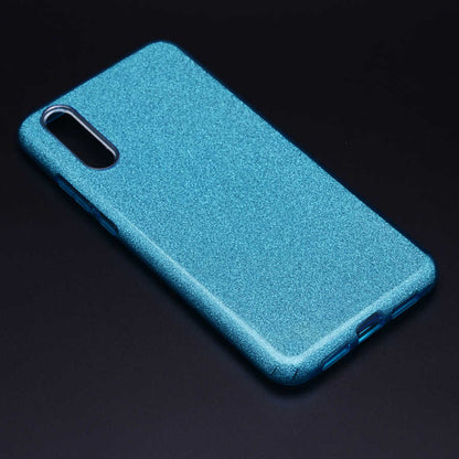 Huawei P20 Kılıf Zore Shining Silikon Mavi