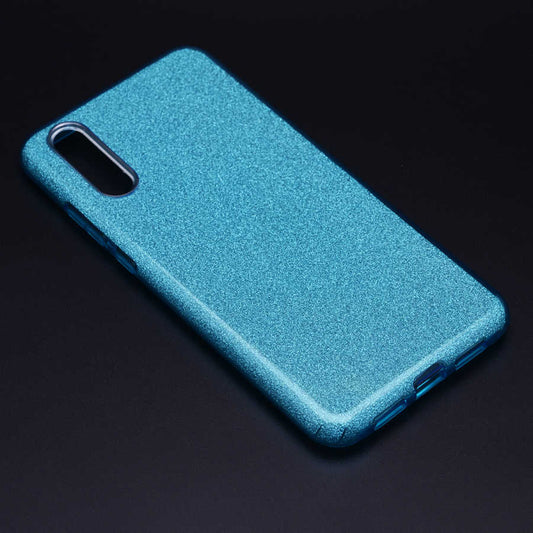 Huawei P20 Kılıf Zore Shining Silikon Mavi