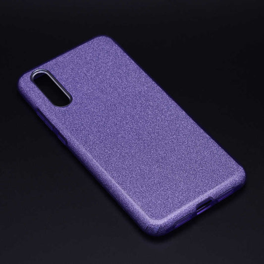 Huawei P20 Kılıf Zore Shining Silikon Mor