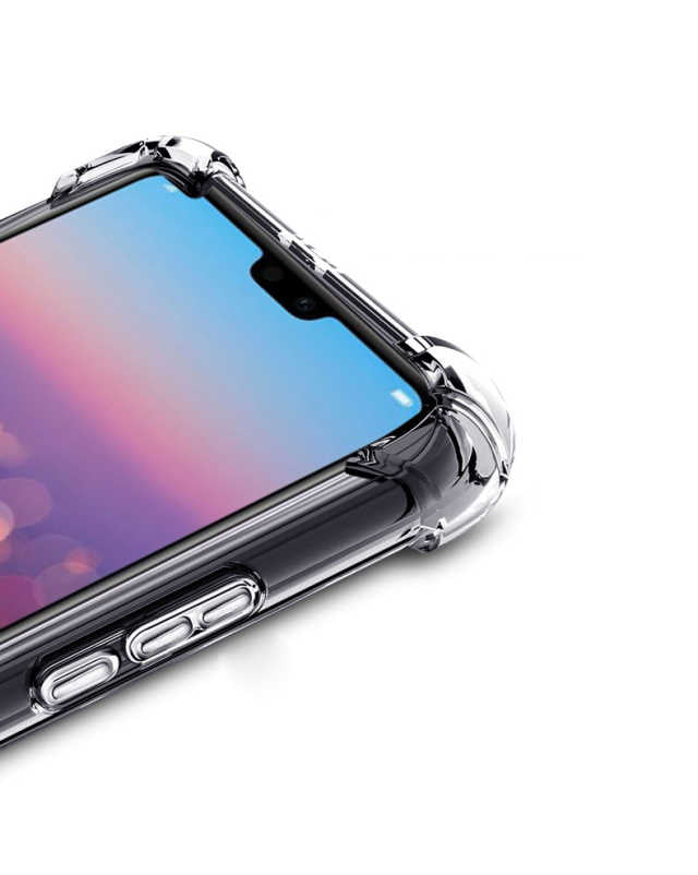 Huawei P20 Lite Kılıf Zore Nitro Anti Shock Silikon Renksiz