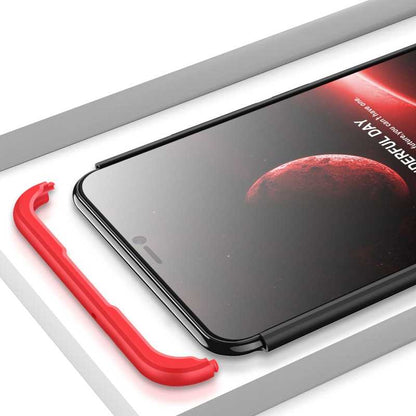 Huawei P20 Lite Kılıf Zore Ays Kapak Kırmızı