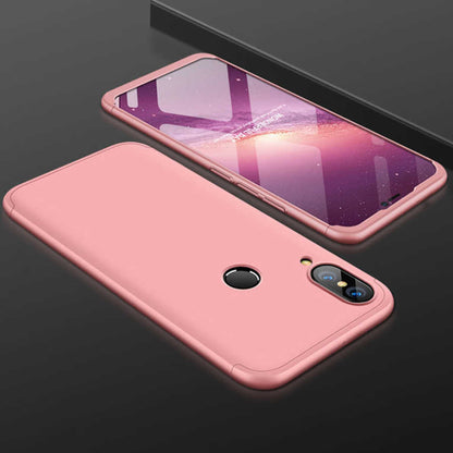 Huawei P20 Lite Kılıf Zore Ays Kapak Rose Gold