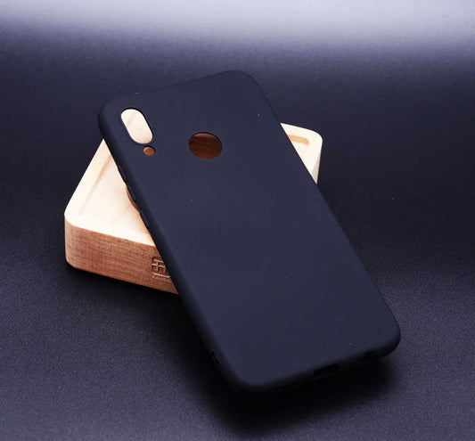 Huawei P20 Lite Kılıf Zore Premier Silikon Kapak Siyah
