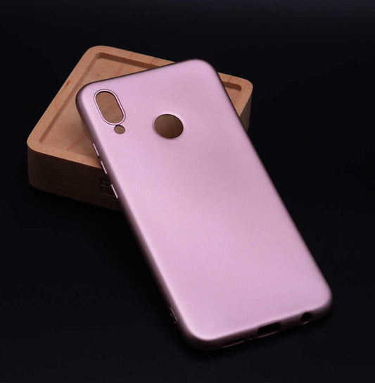 Huawei P20 Lite Kılıf Zore Premier Silikon Kapak Rose Gold