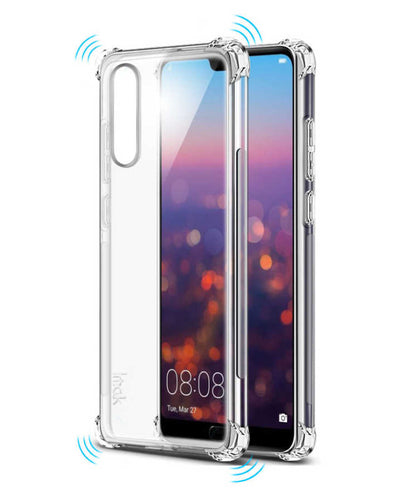 Huawei P20 Pro Kılıf Zore Nitro Anti Shock Silikon Renksiz