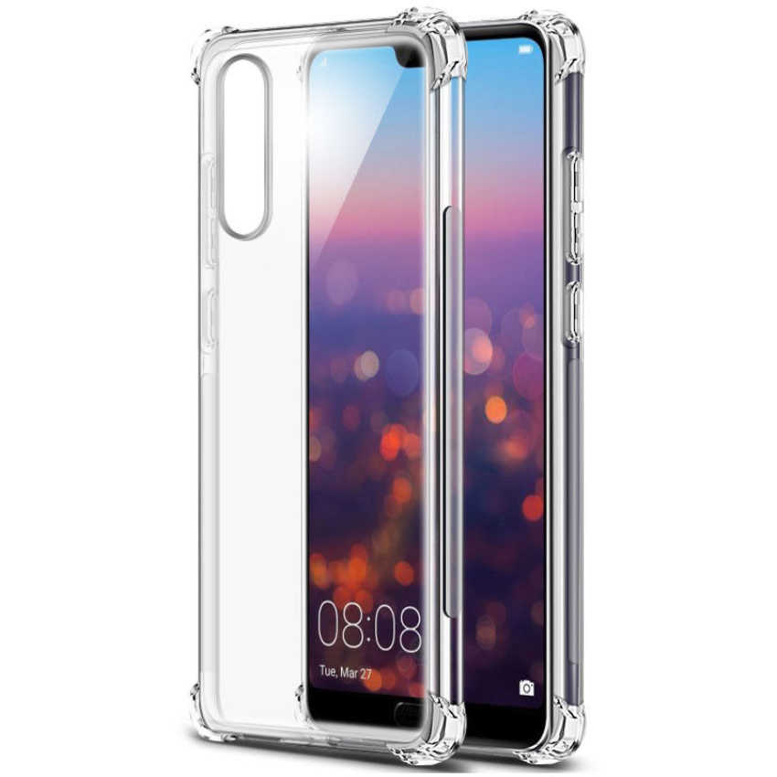 Huawei P20 Pro Kılıf Zore Nitro Anti Shock Silikon Renksiz