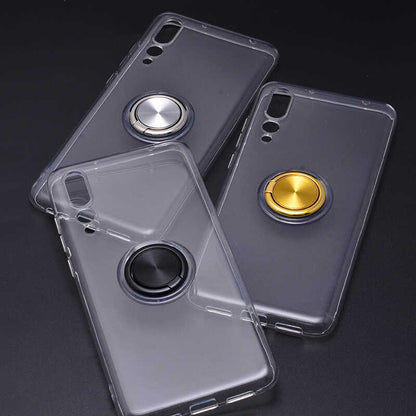 Huawei P20 Pro Kılıf Zore Les Silikon Siyah
