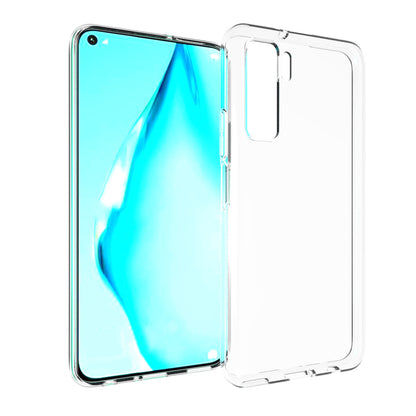 Huawei P40 Lite 5G Kılıf Zore Süper Silikon Kapak Renksiz