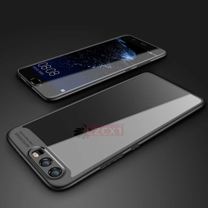 Huawei P9 Lite 2017 Kılıf Zore Buttom Kapak Siyah